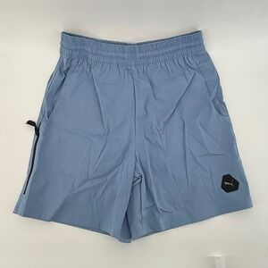 Puma Mens Athletic Shorts Blue DryCell Moisture Management Size S